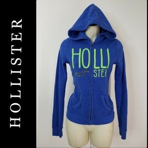 Hollister Long Sleeve Zip-Up Hoodie